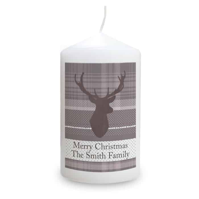 Highland Stag Candle - CalEli Gifts