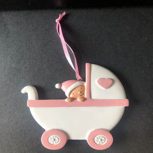 personalised baby keepsake decoration