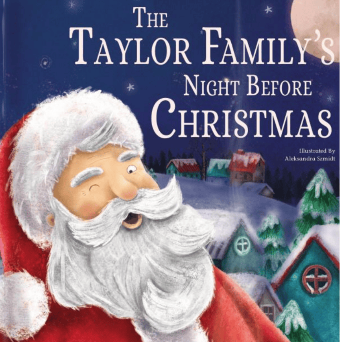 personalised christmas book for families