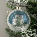 Personalised First Christmas as a Family Bauble