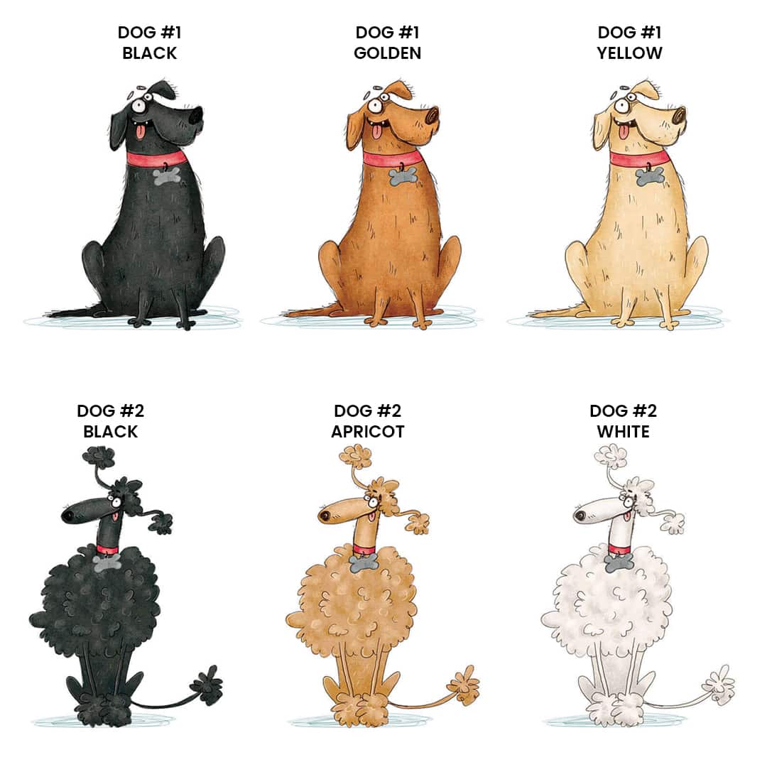 personalised dog story book