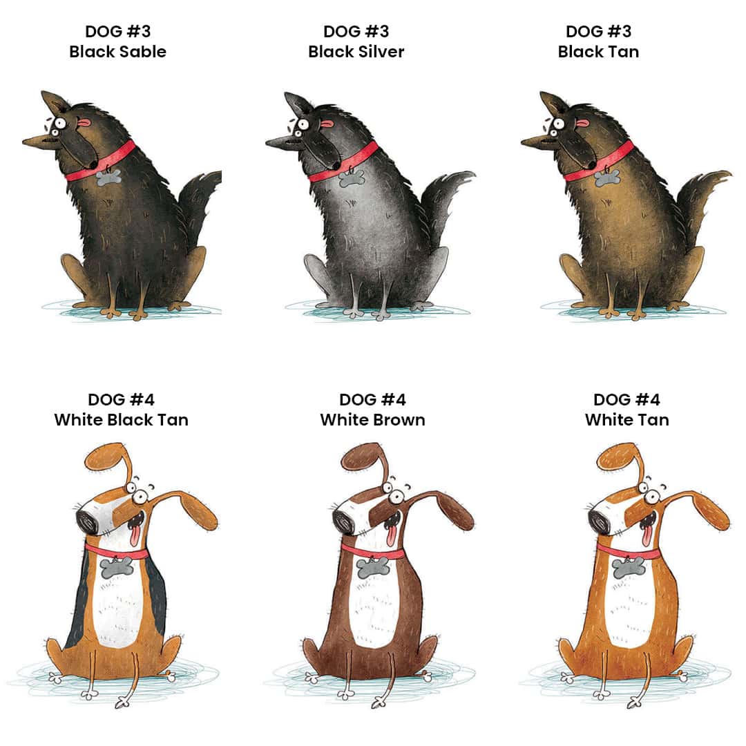 personalised dog story book