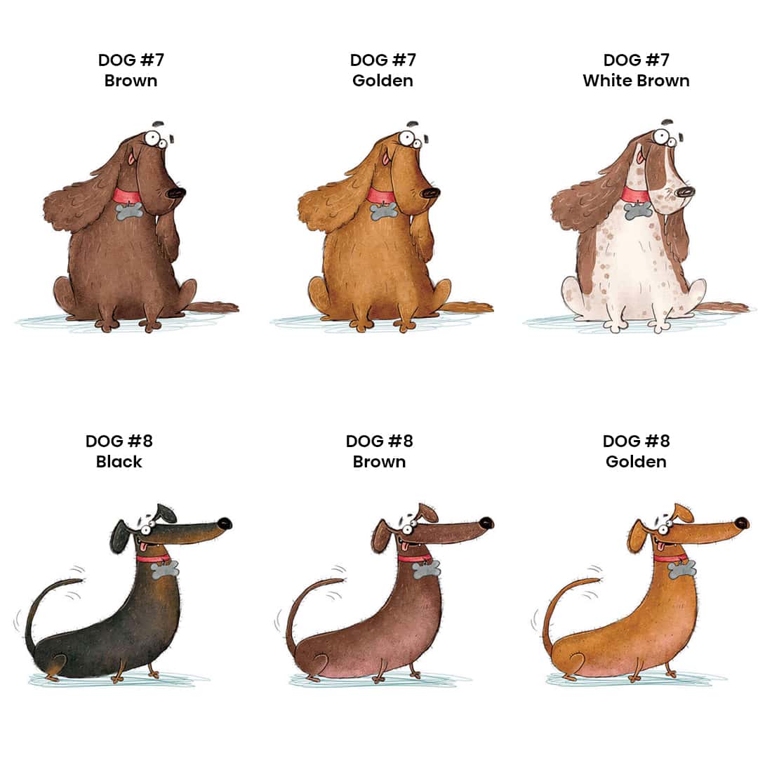 personalised dog story book