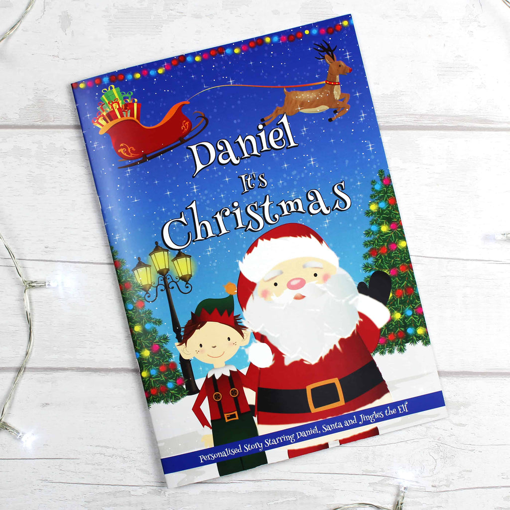 Personalised Boy Christmas Book