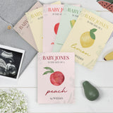Personalised Bump Milestone Cards