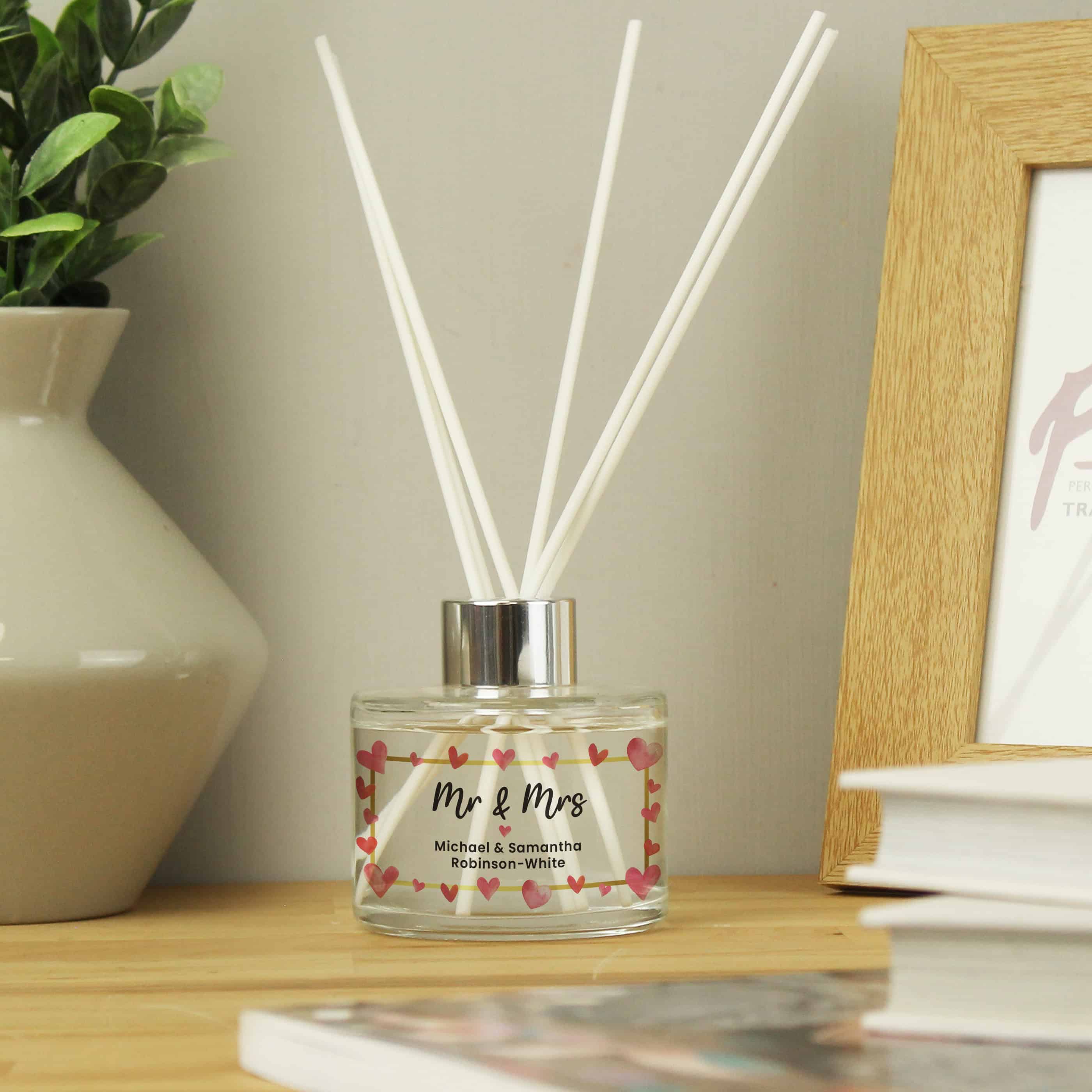 Personalised Hearts Diffuser
