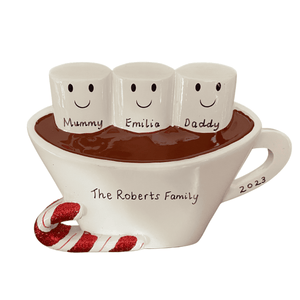 personalised Christmas Table Topper