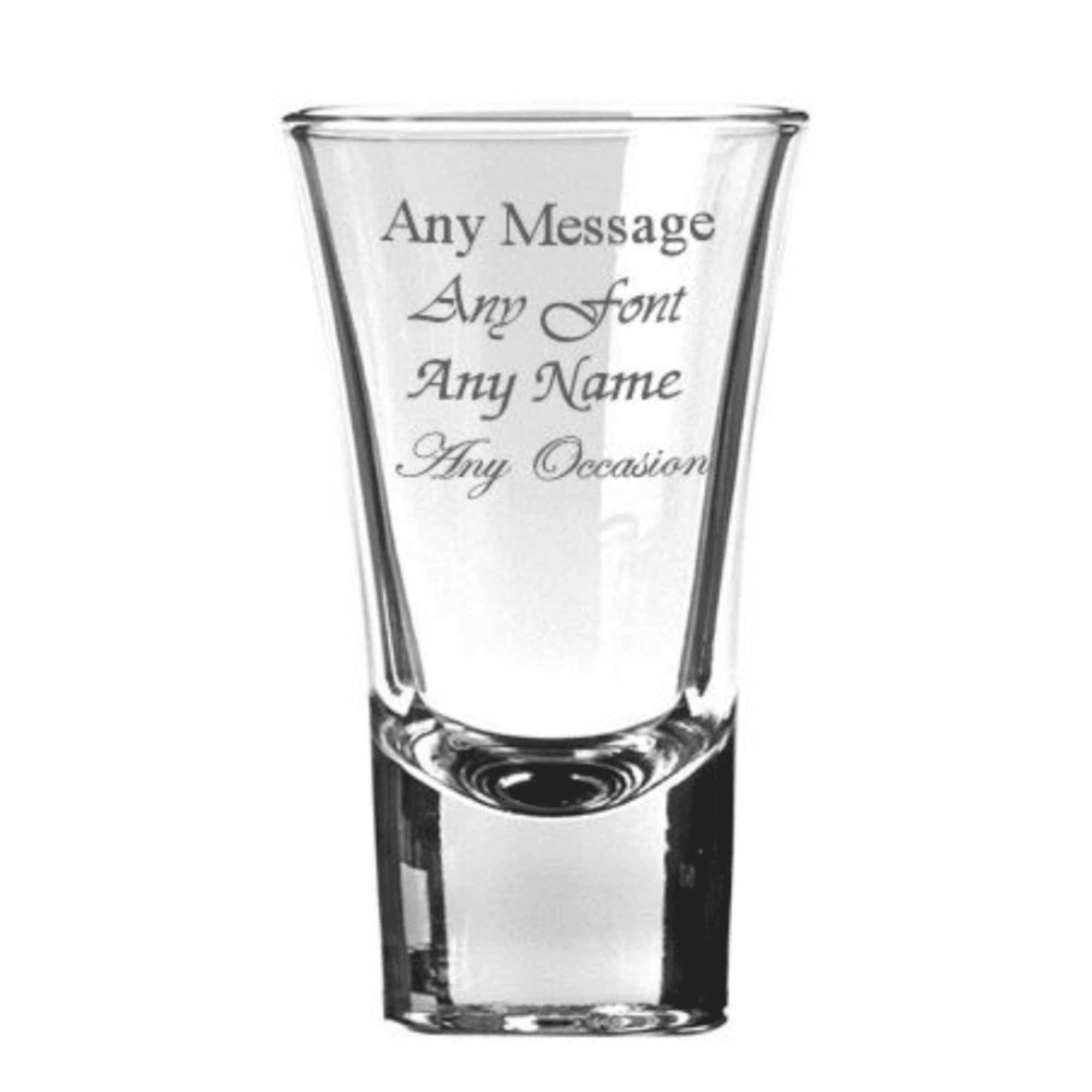 personalised shot glass