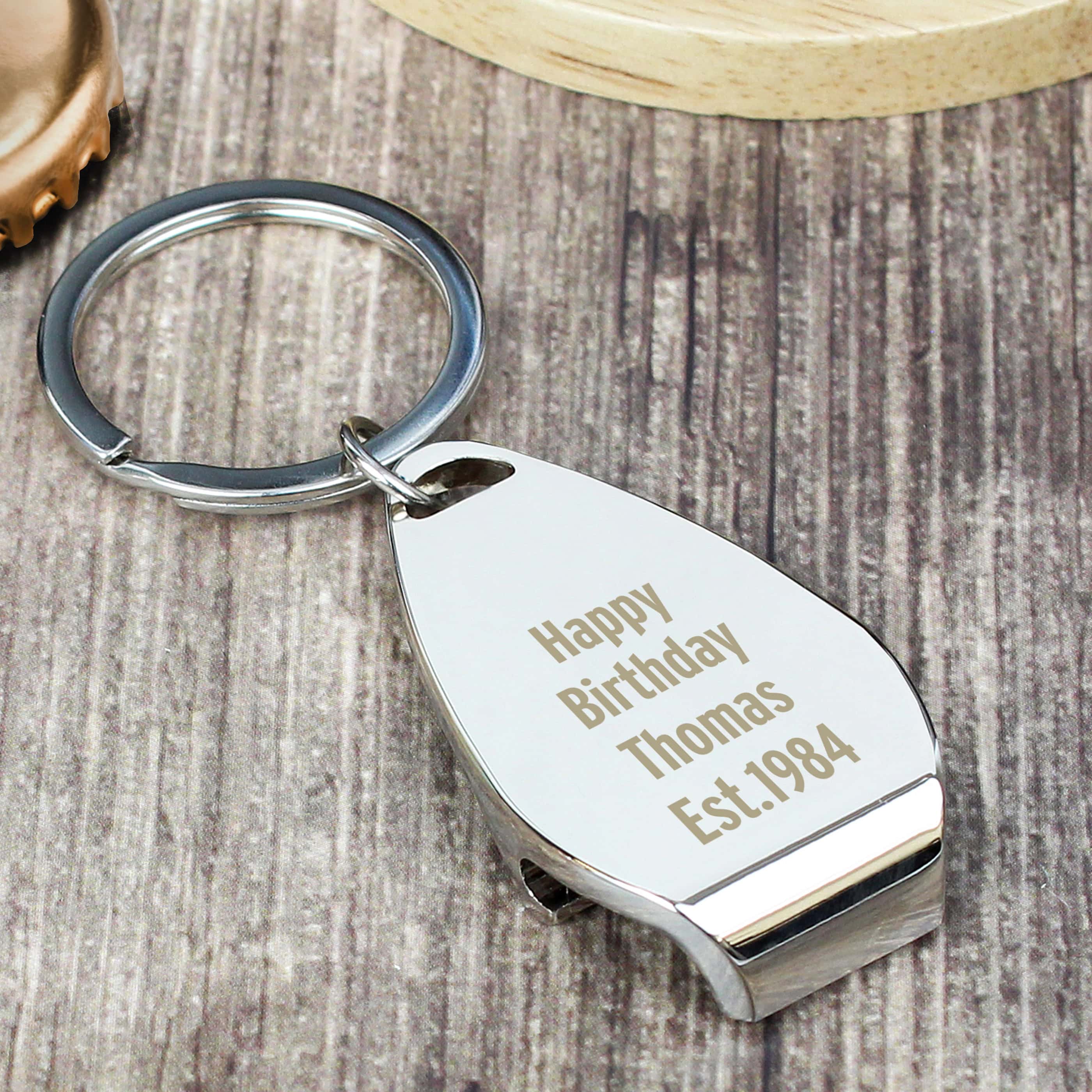 bottle opener keyring