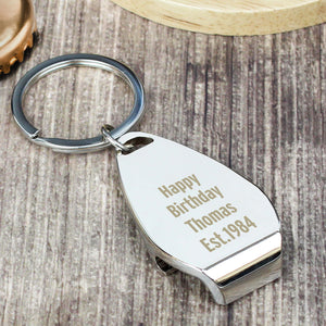 bottle opener keyring