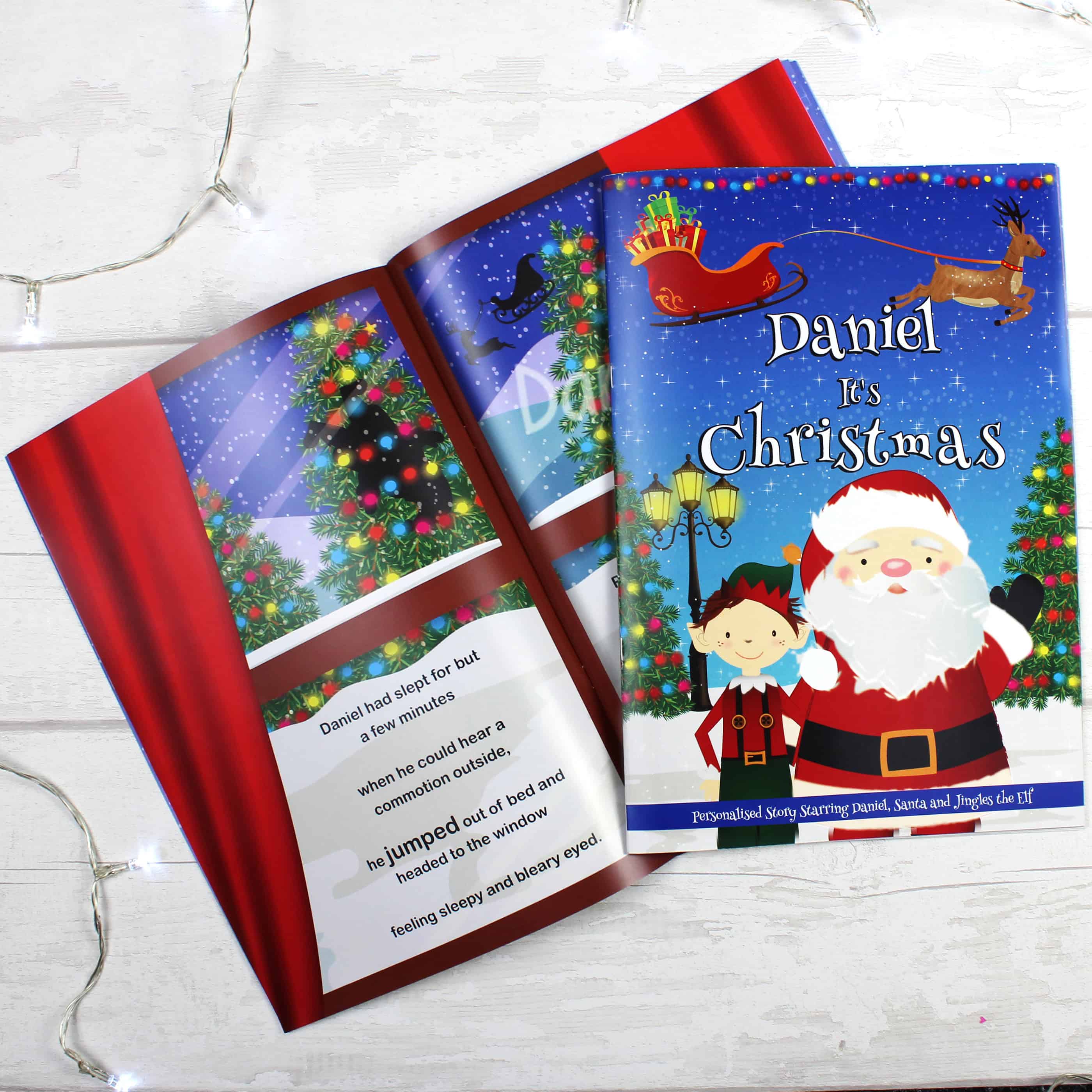 Personalised Boy Christmas Book