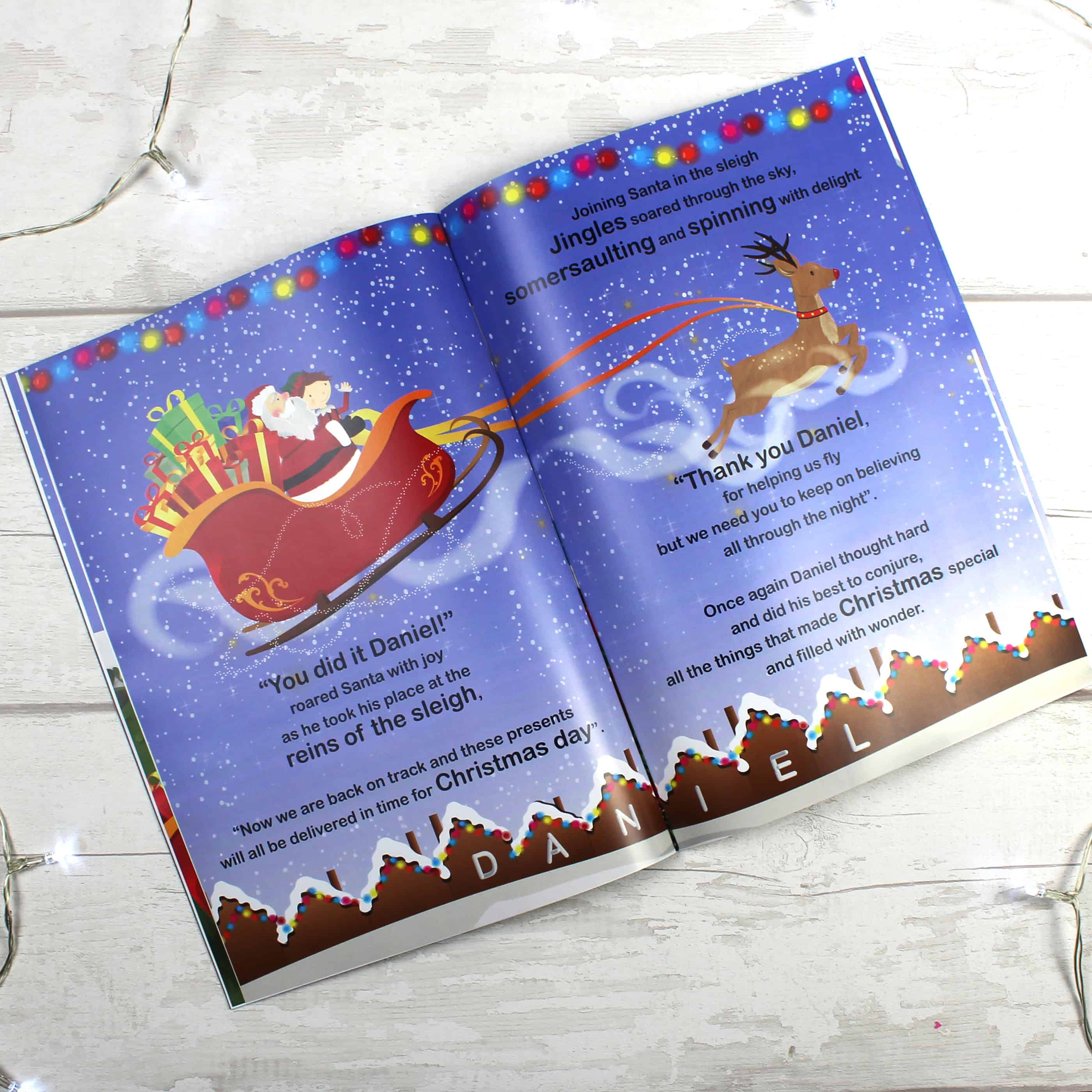 Personalised Boy Christmas Book