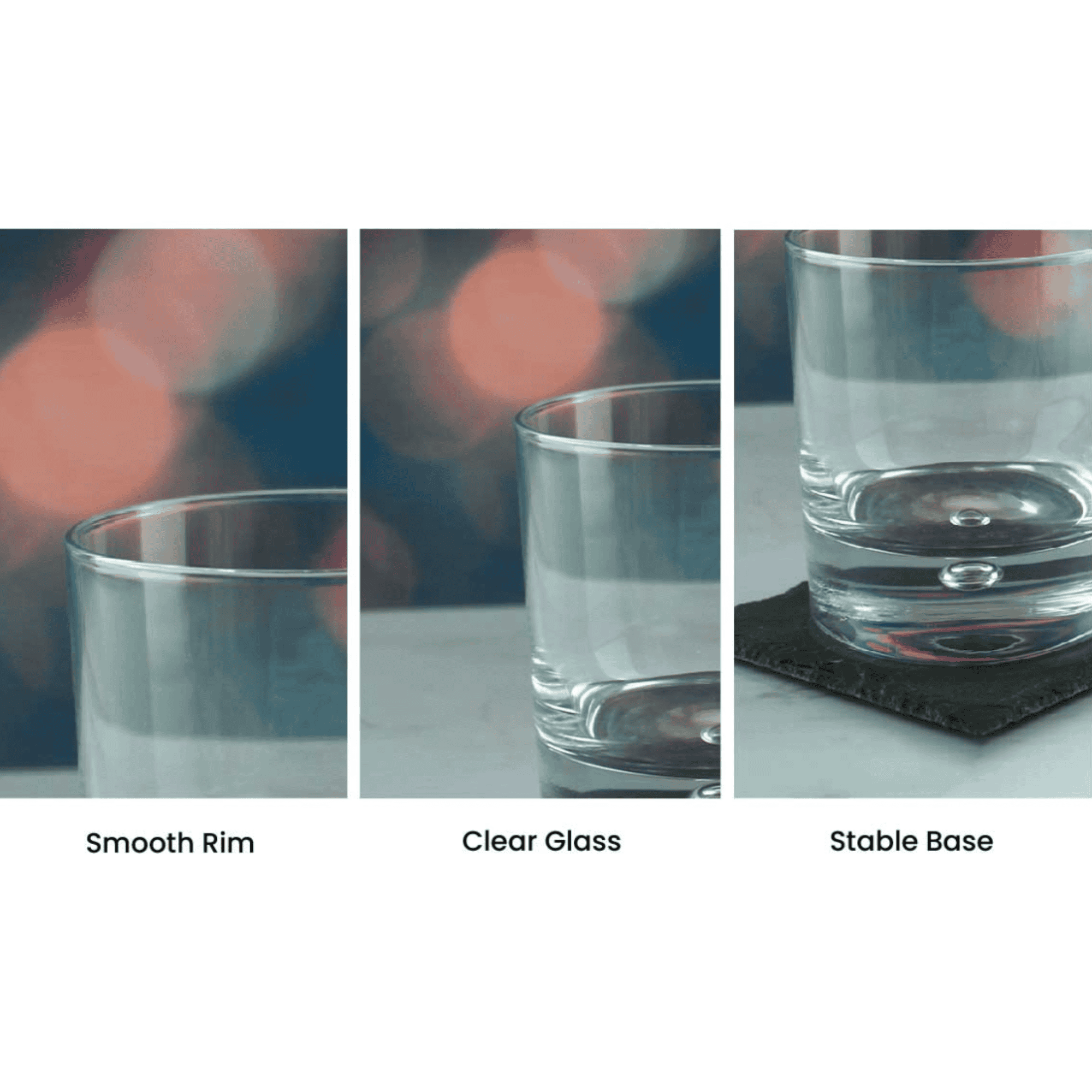 bubble whisky glass