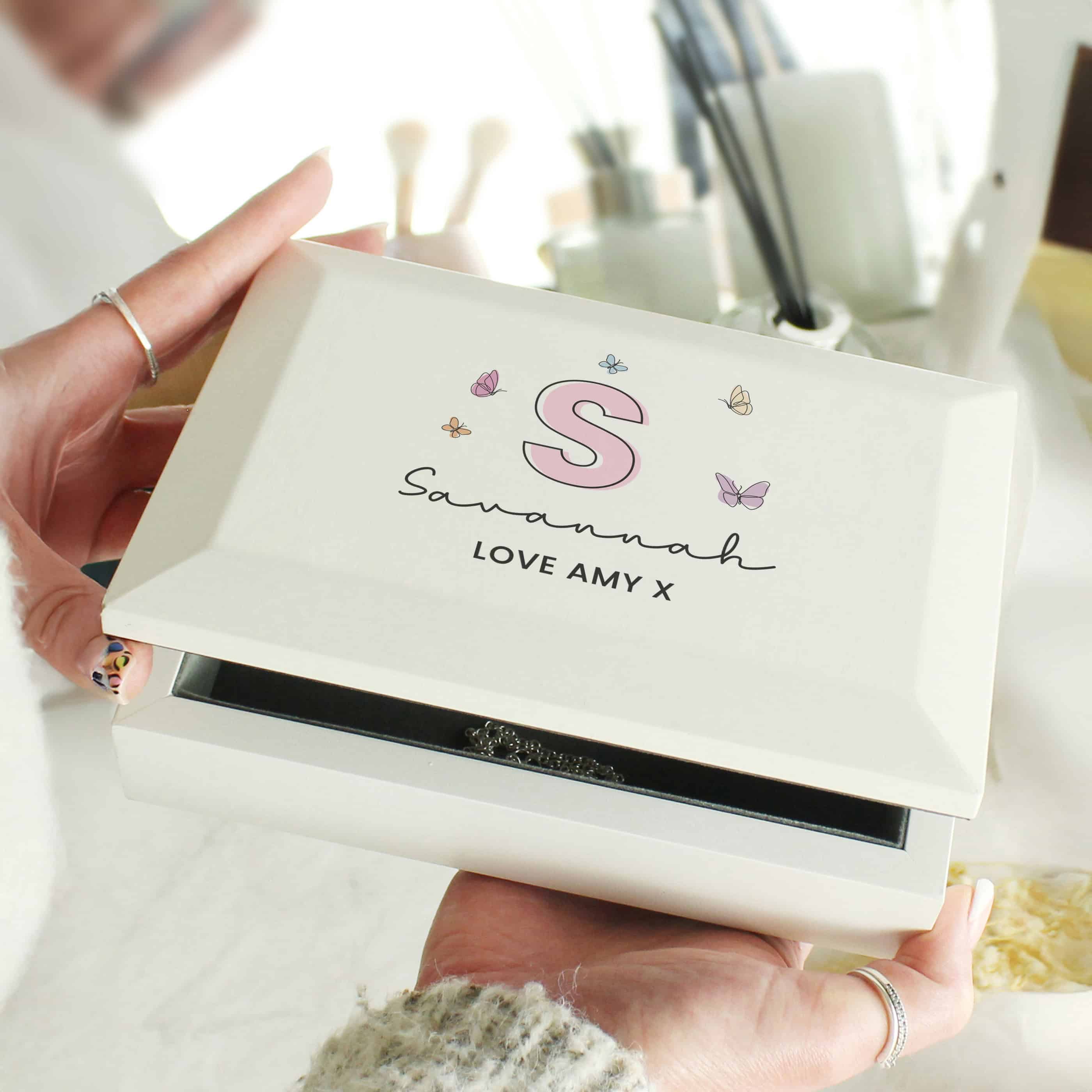 butterfly jewellery box