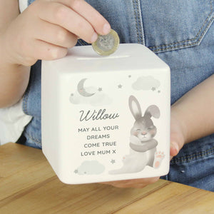 personalised ceramic money box