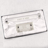 Personalised Certificate Holder | Silver Plated Keepsake