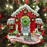Personalised House Christmas Ornament