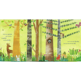 the inside of the God loves you personalised book showing the child's name on the page