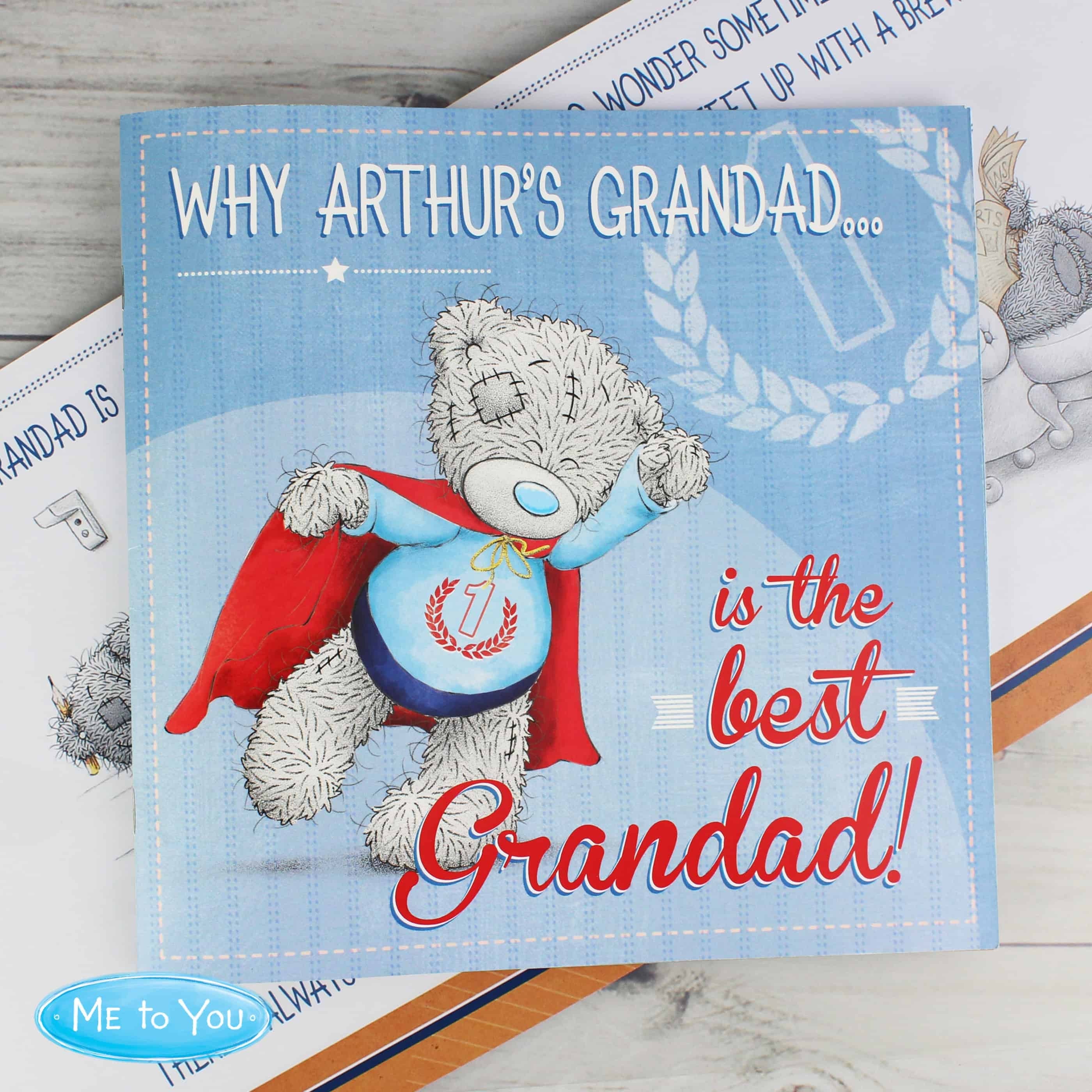 personalised me to you super hero book