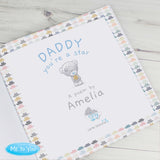 personalised Daddy you're a star poem book