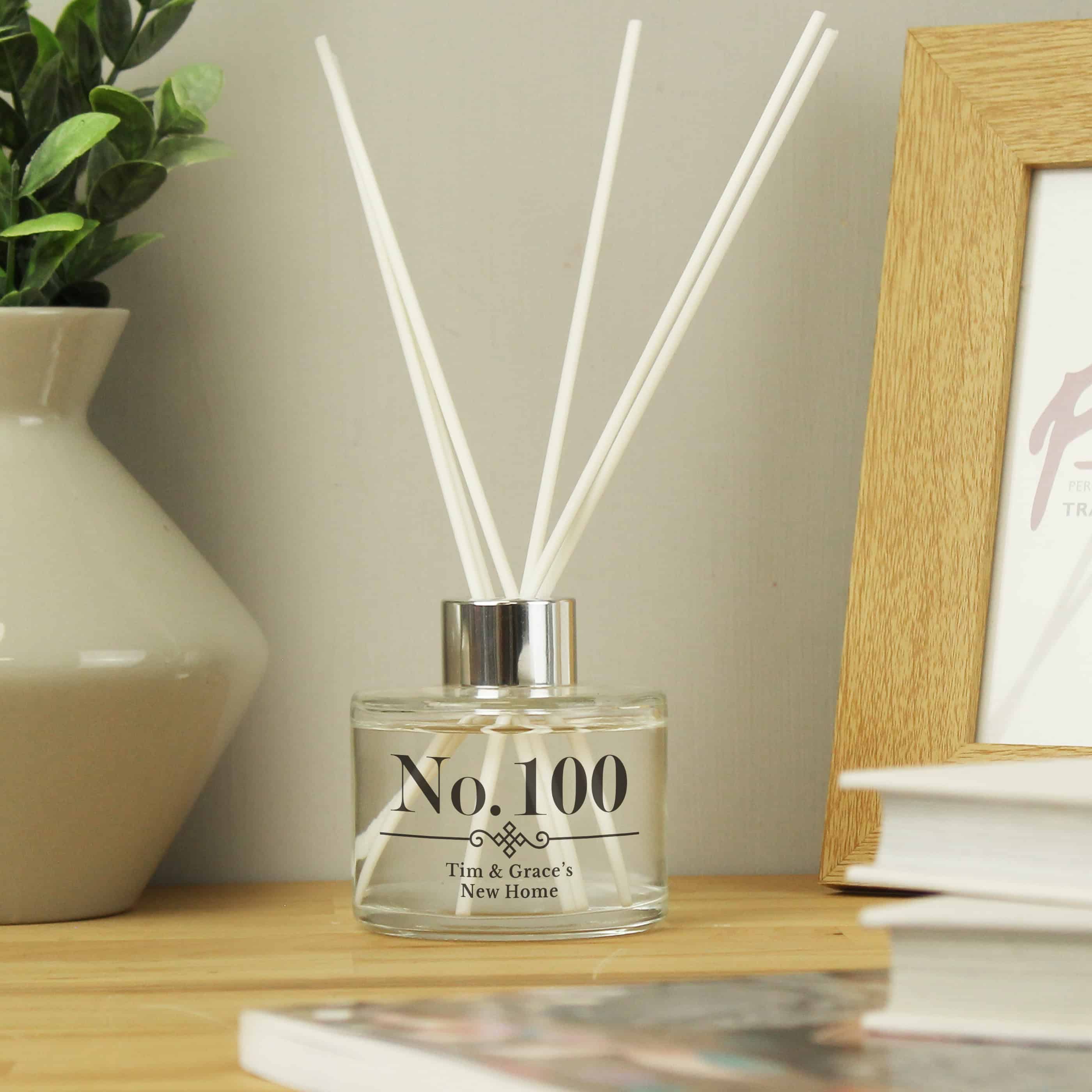 Personalised Elegant Diamond Reed Diffuser
