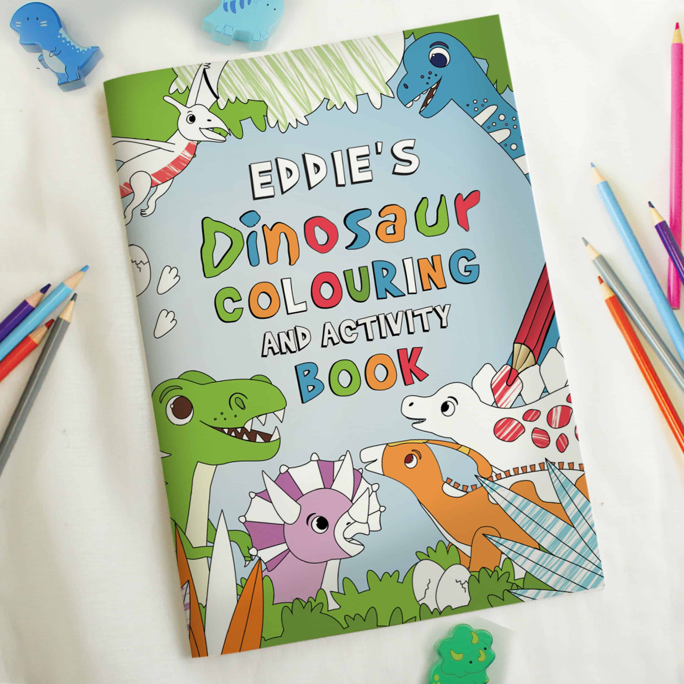 Personalised Zoo Colouring Book – Custom Name on Every Page | 28 Pages of Wild Animal Fun for Kids