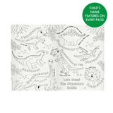 Personalised Zoo Colouring Book – Custom Name on Every Page | 28 Pages of Wild Animal Fun for Kids