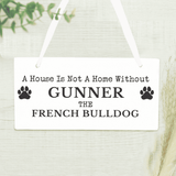 Personalised Dog Breed Wooden Sign