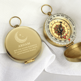 personalised eid and ramadan compass