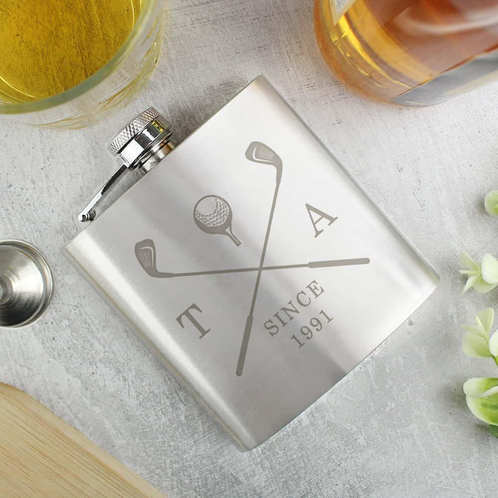 golf hip flask