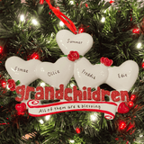 Personalised Grandchildren Ornament – Christmas Gift for Grandparents
