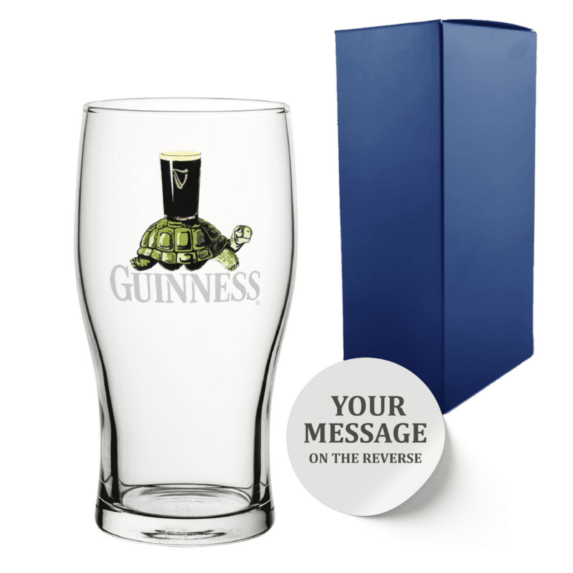 Official Tortoise Guinness Pint Glass
