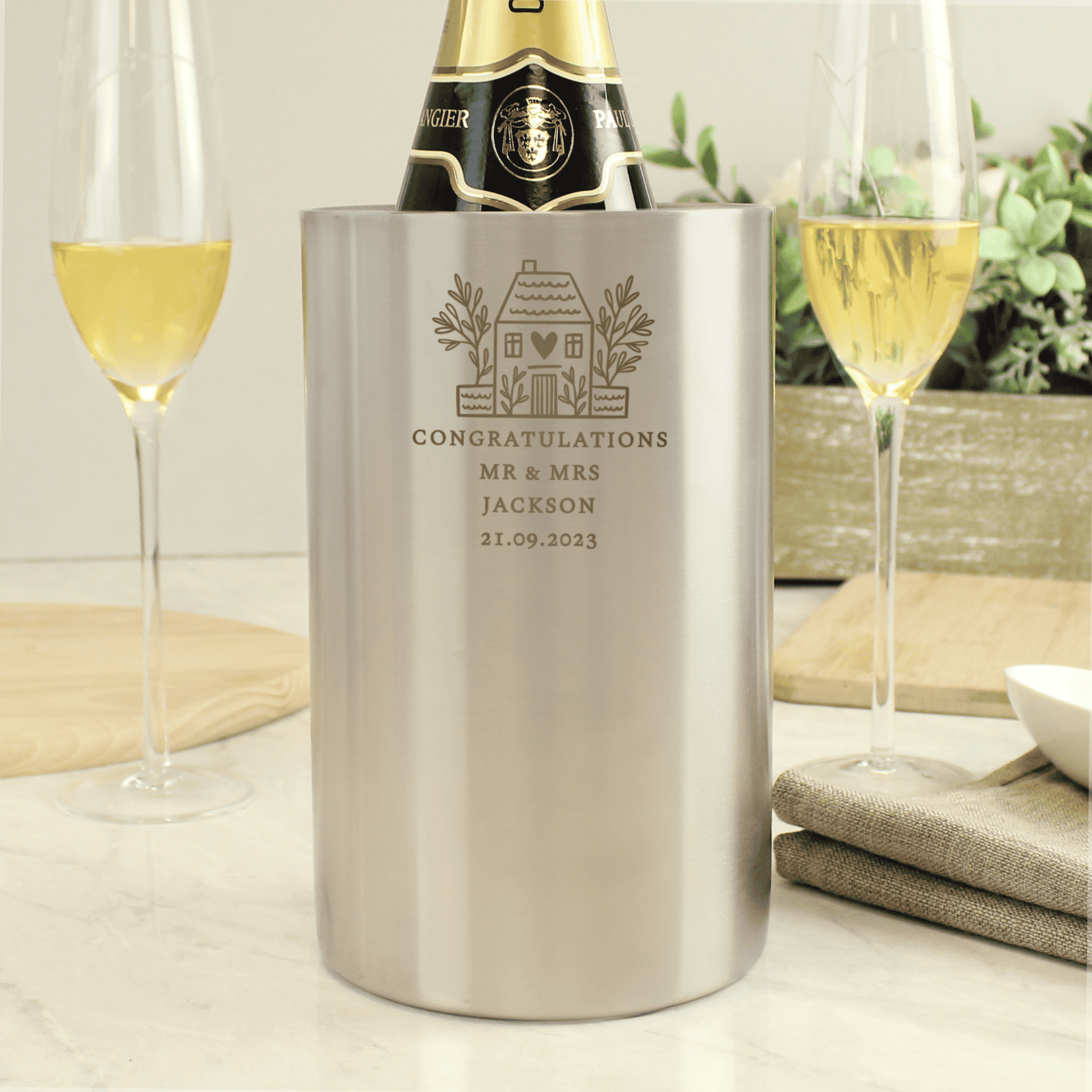 personalised house wine cooler