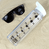 personalised hydration water bottle with the name personalised on the bottle