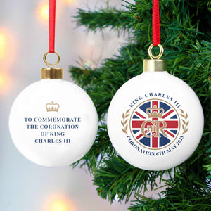 King Charles III Coronation Bauble