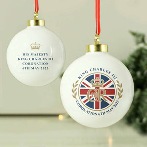 King Charles III Coronation Bauble