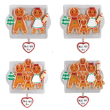 Personalised Gingerbread Christmas Tree Decoration – 2-5 people
