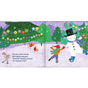 Personalised Book. My Magical Snowman Book, Christmas Story Book.