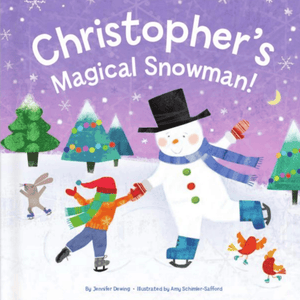 Personalised Book. My Magical Snowman Book, Christmas Story Book.