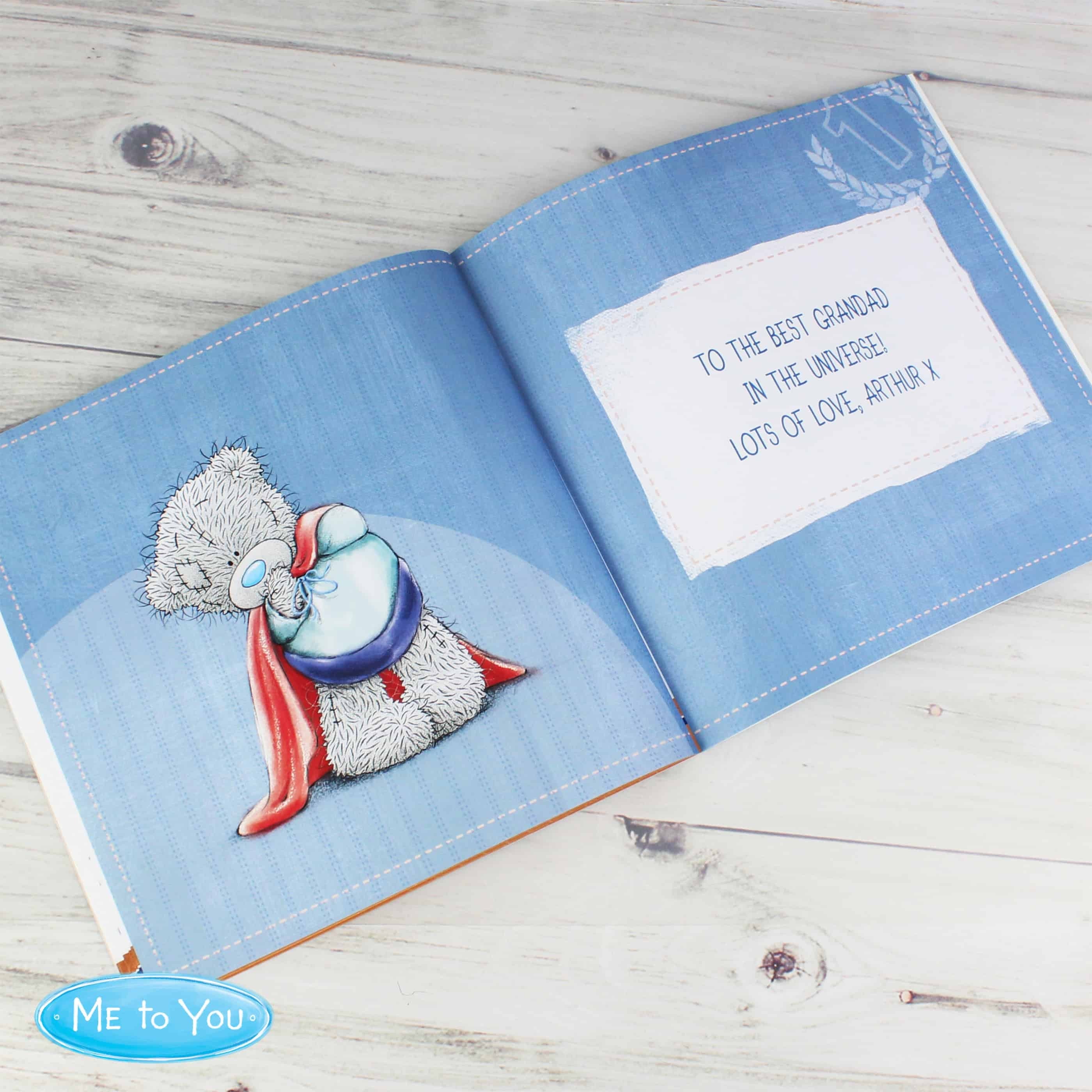 personalised me to you super hero book