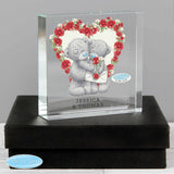 Personalised Me to You Heart Token | Crystal Valentine's Gift