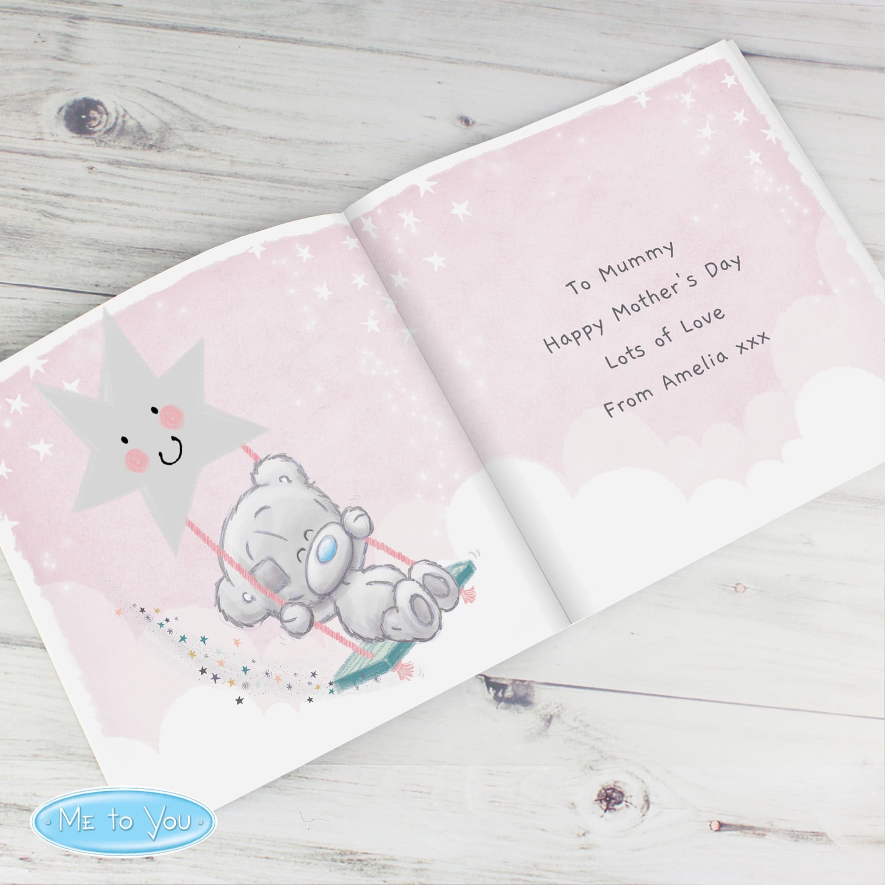 Personalised Mummy you're a star poem book