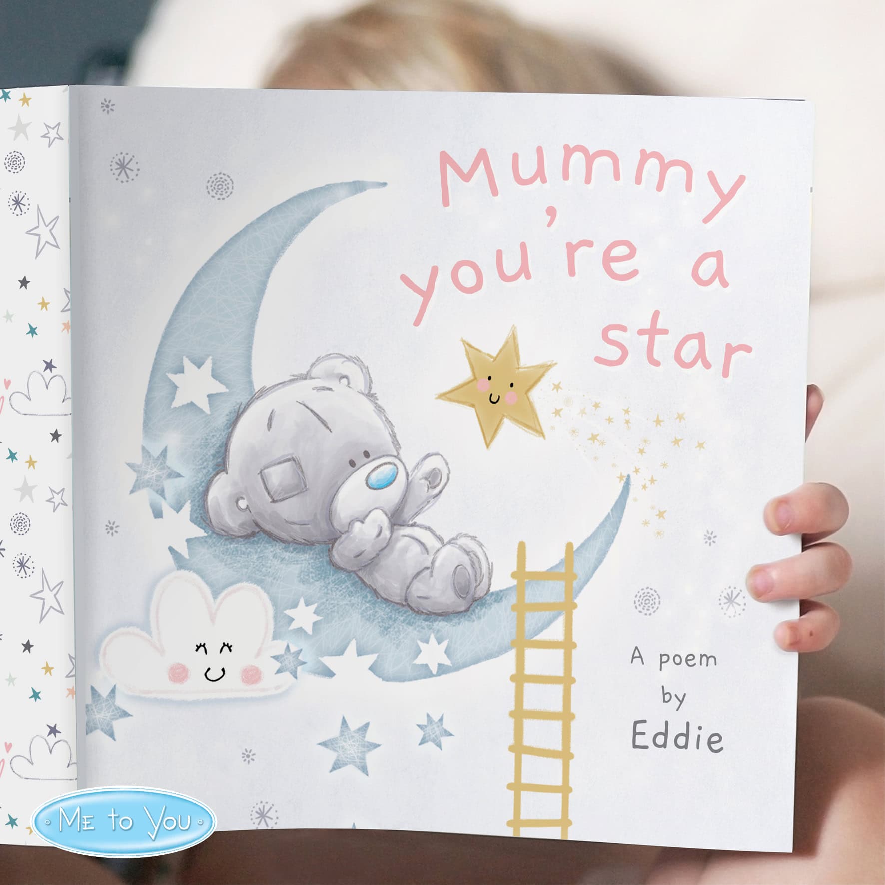 Personalised Mummy you're a star poem book