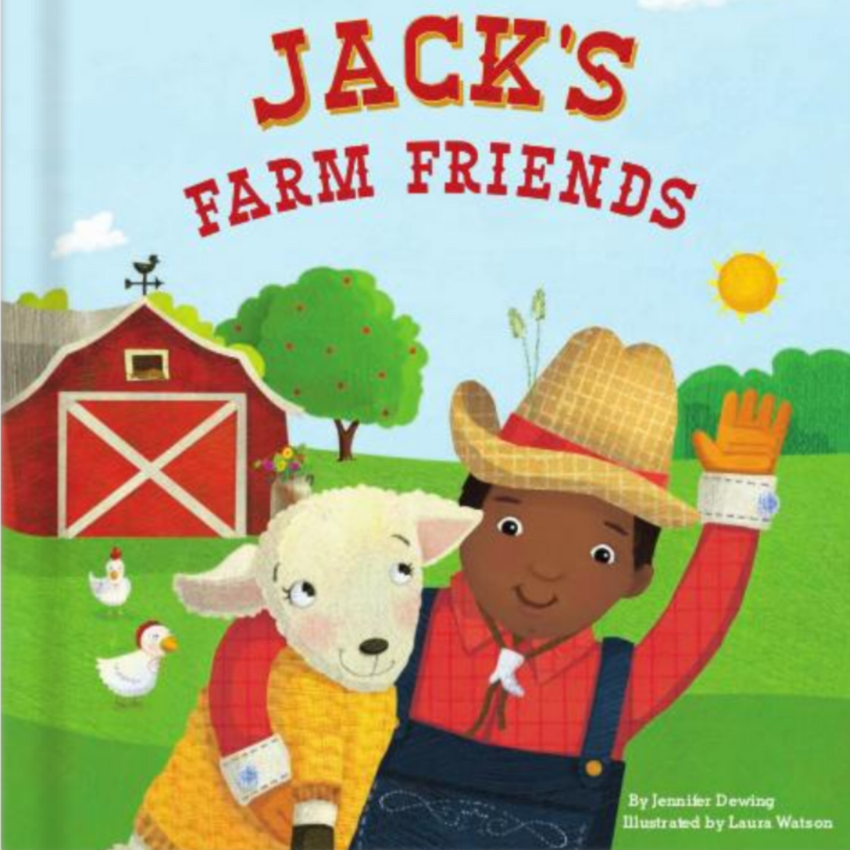 personalised my farm friends book front cover 