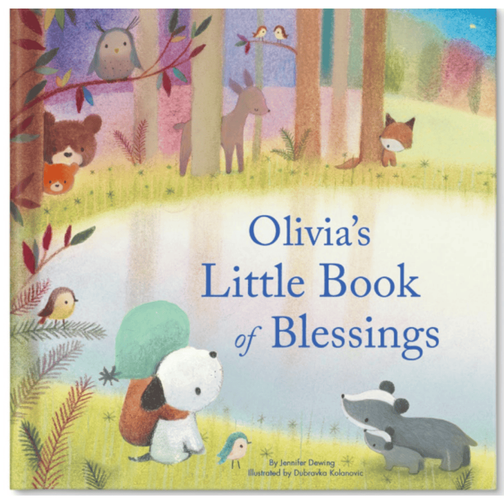 personalised little book of blessings