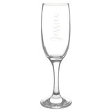 personalised name only prosecco flute