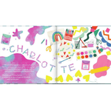 illustrations of the inside of the personalised book Granny Loves Me book.
