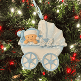 Personalised Baby Pram Decoration