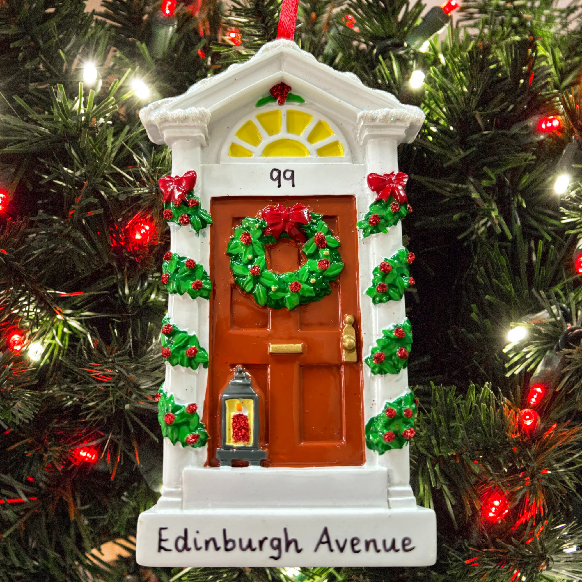 Christmas Door Tree Decoration