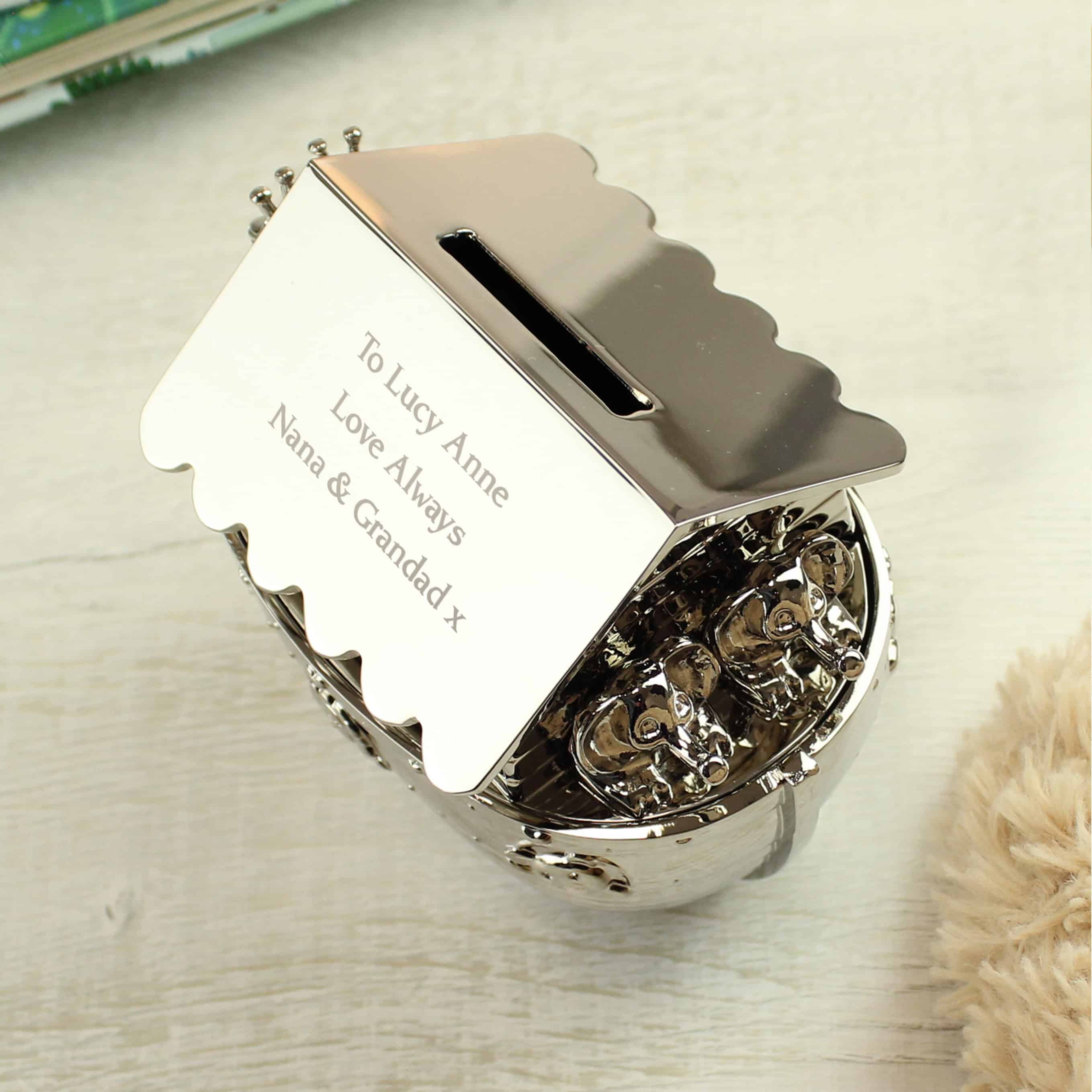 Personalised Noah's Ark Money Box